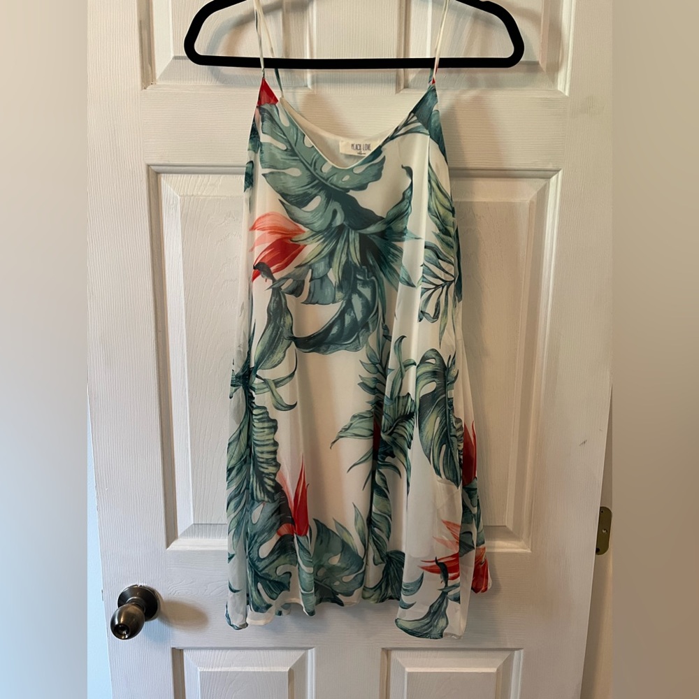 Peach Love slip dress